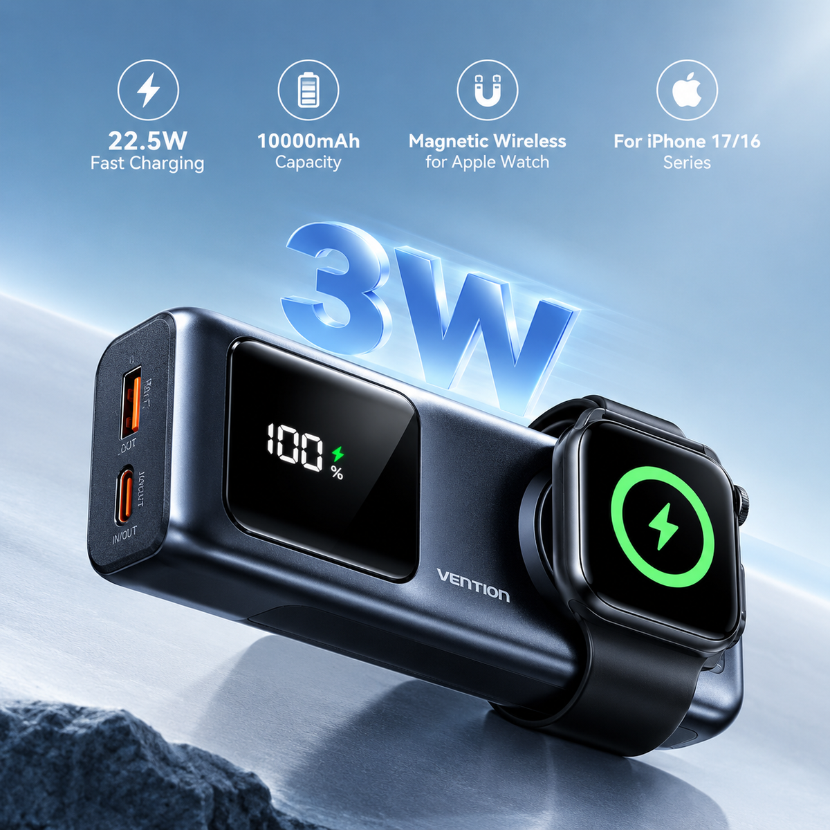 MagSafe Wireless Power Bank 10,000 mAh
